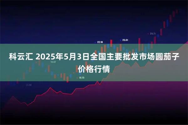 科云汇 2025年5月3日全国主要批发市场圆茄子价格行情